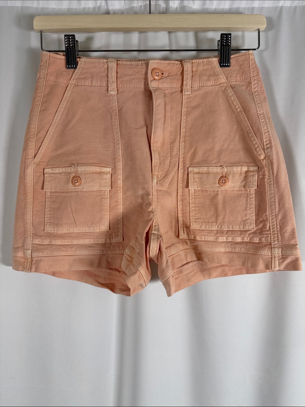 American Eagle Outfitters Peach 90s Boyfriend Shorts